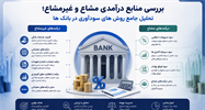 بررسی تفاوت ها و  منابع درآمدی مشاع و غیرمشاع؛ تحلیل جامع روش ‌های سودآوری در بانک ‌ها