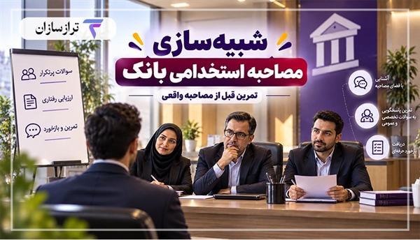 شبیه سازی مصاحبه استخدامی بانک؛ تمرین قبل از مصاحبه واقعی
