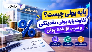 پایه پولی چیست؟ تفاوت پایه پولی، نقدینگی و ضریب فزاینده پولی